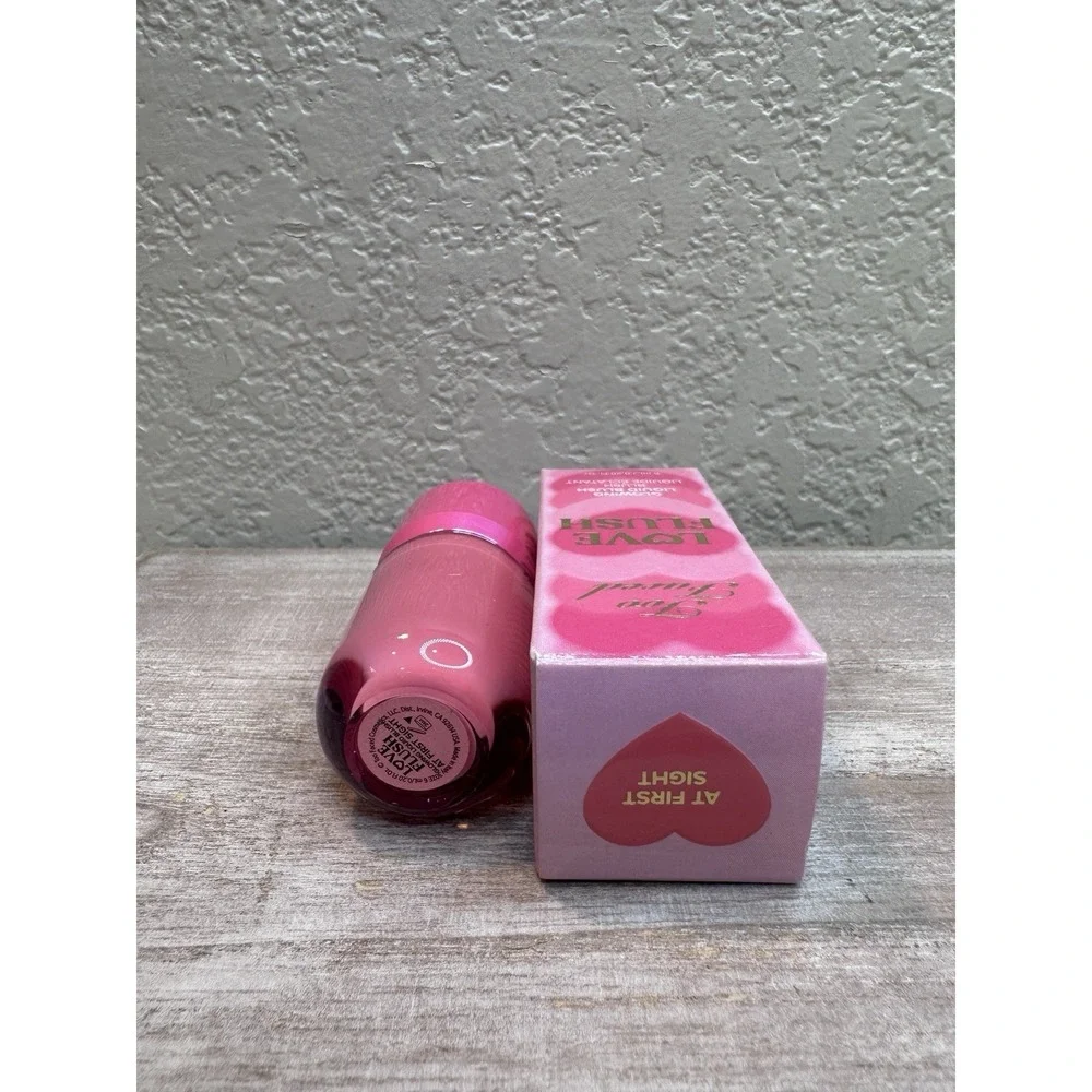 $18 🌙 Too Faced Love Flush Glowing Liquid Blush, At‎ First Sight  NEW